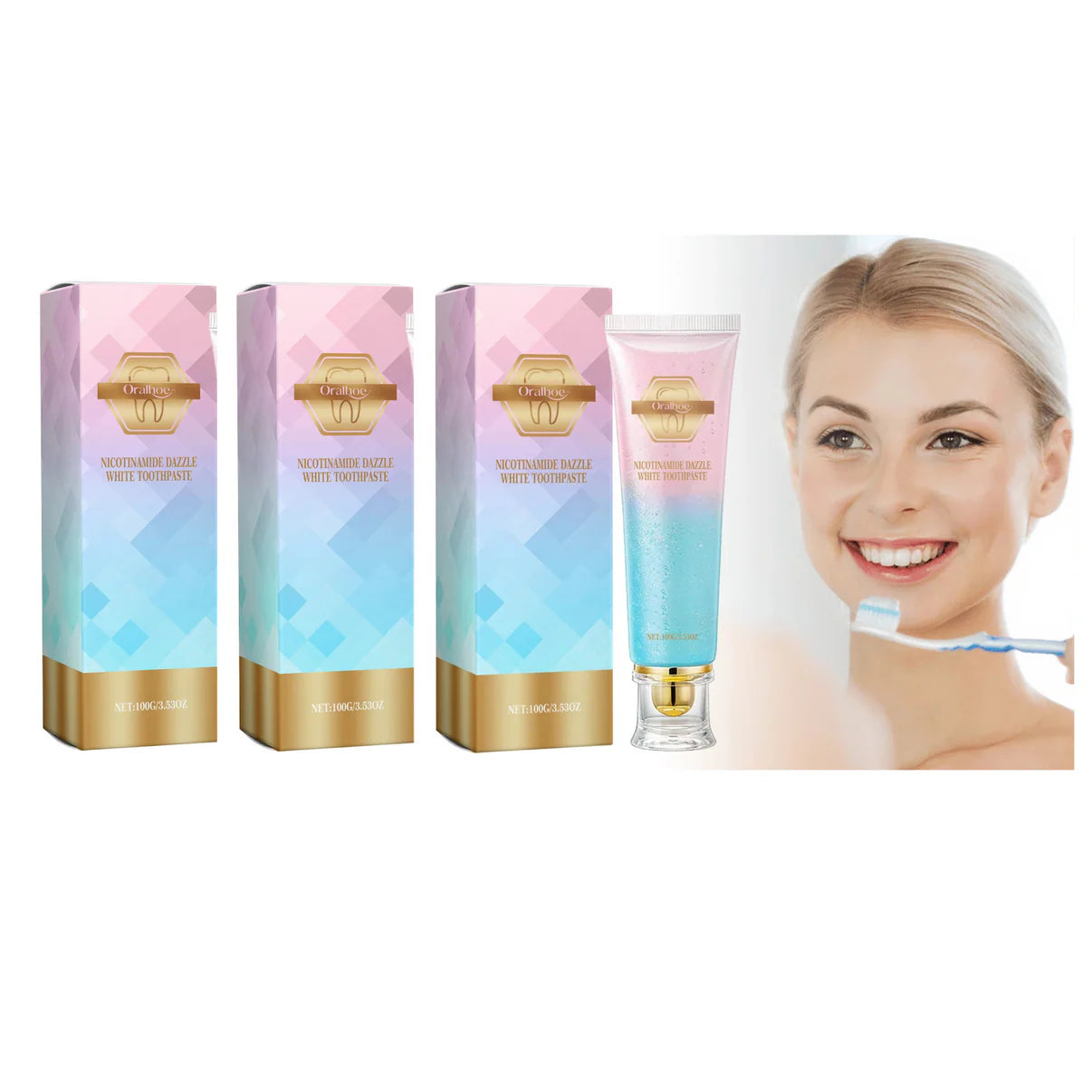 niacinamide whitening toothpaste